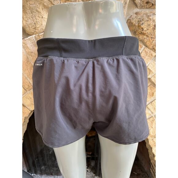 Reebok Gray Running Lined Shorts Women’s Size Medium - Picture 3 of 7